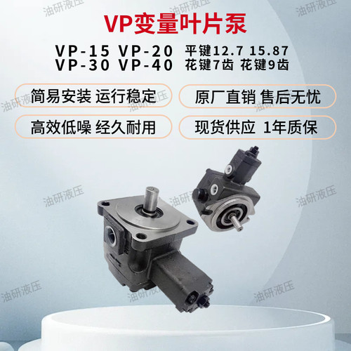 液压油泵VP30齿轮泵变量叶片泵20