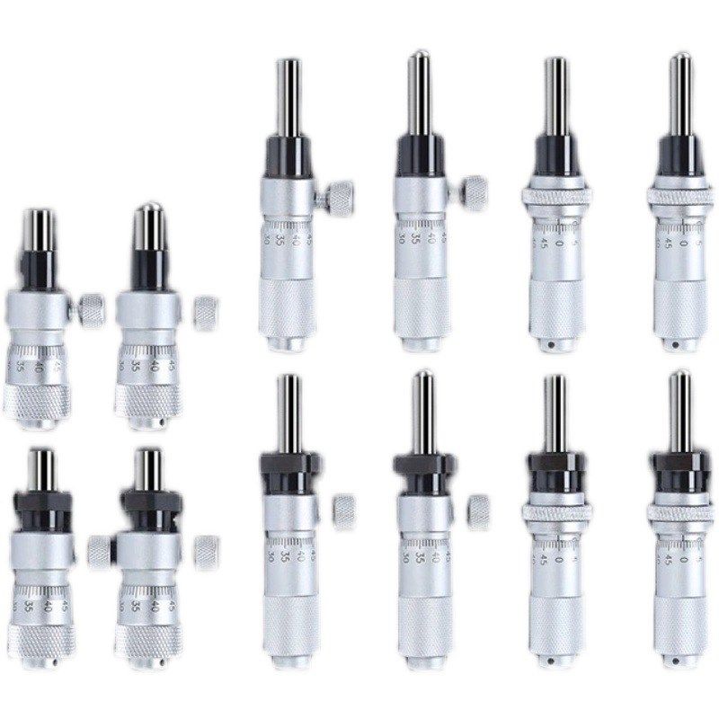 高精度千分尺三丰微分头不锈钢可替米思米测微头MCLN1MCLN2 推荐