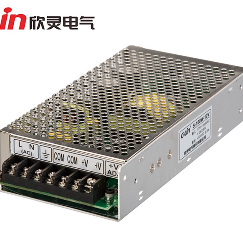 S-100W (DC5VDC12VDC24V单选一)单组输出通用型开关电源