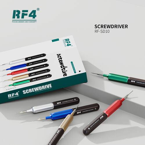 RF4 钟表手机拆机维修五金工具 RF4-SD10 5in1 螺丝刀组合套装