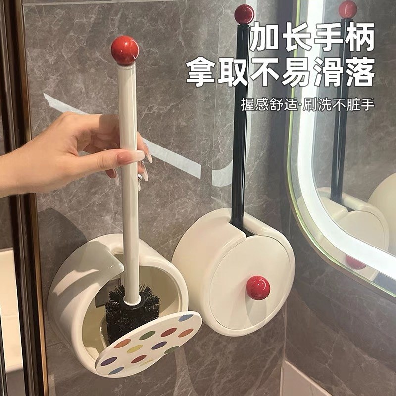 多巴胺马桶刷无死角浴室硬毛长柄刷子清洁刷壁挂式洗厕所专用刷子