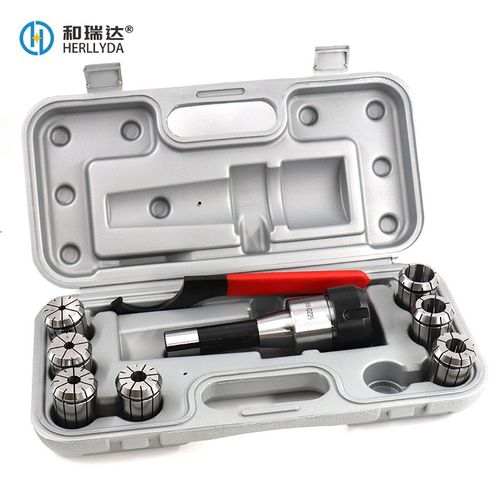 R8-OZ25筒夹铣刀柄套装7支装R8公英制刀柄OZ套装R8铣刀柄夹头