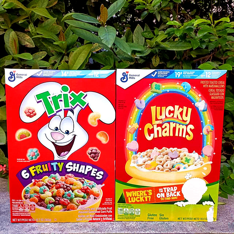 美国将军棉花糖玉米燕麦片早餐GeneralMills Trix Fruity Oatmeal