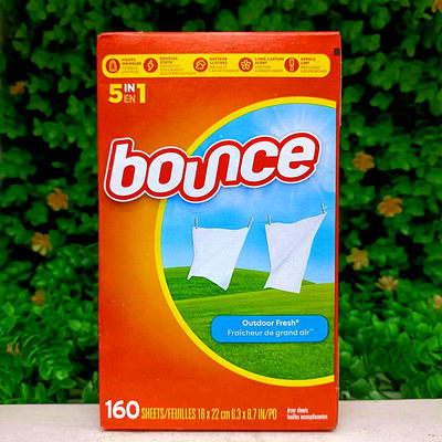 160片美国进口邦迪衣物柔顺香衣片bounce Softener Outdoor Fres