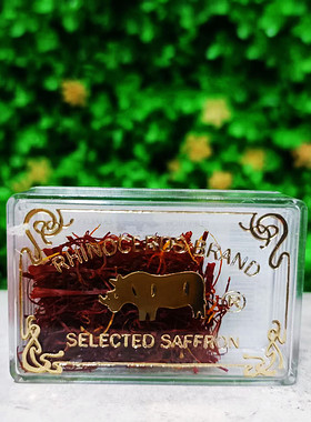 西班牙进口犀牛牌藏红花调味料西红花RHINOCEROS Saffron AZAFRAN