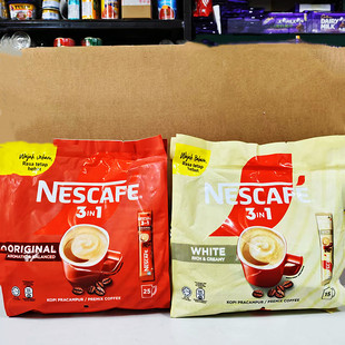 雀巢咖啡三合一特浓浓郁奶香速溶咖啡NESCAFE COFFEE马来西亚进口
