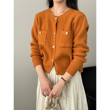 Korean style gentle style sweater cardigan women