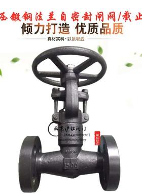 高温高压法兰式锻钢A105N自密封法兰闸阀 截止阀PZ/PJ41H-2500LB