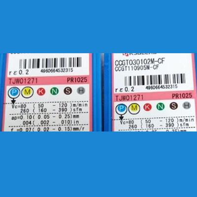 日本 京瓷 CCGT030102M-CF PR1025订货2天