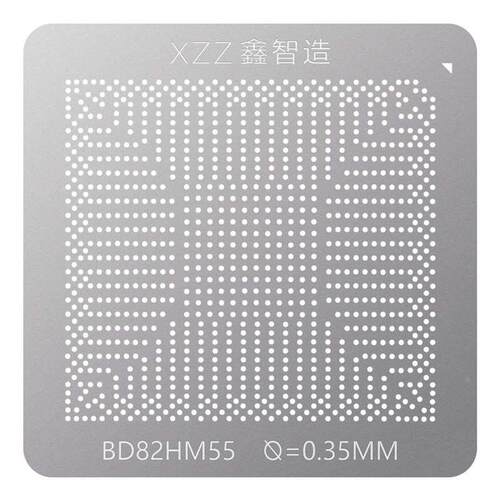 鑫智造BD82HM55/57 BD82PM55 BGA手工植球钢网 直接加热不变形