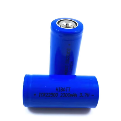 尖头22500 2300MAH 3.7V手电筒锂电池 加镍片18500 18350 14500