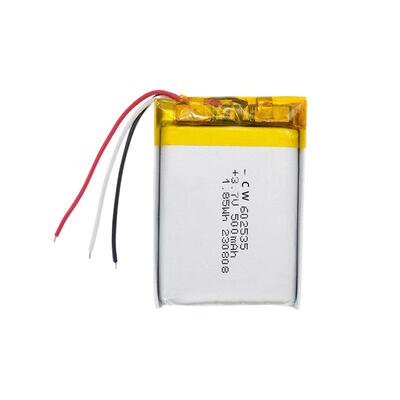 聚合物锂电池602535聚合物电池3.7V500mah行车记录仪蓝牙耳机电池