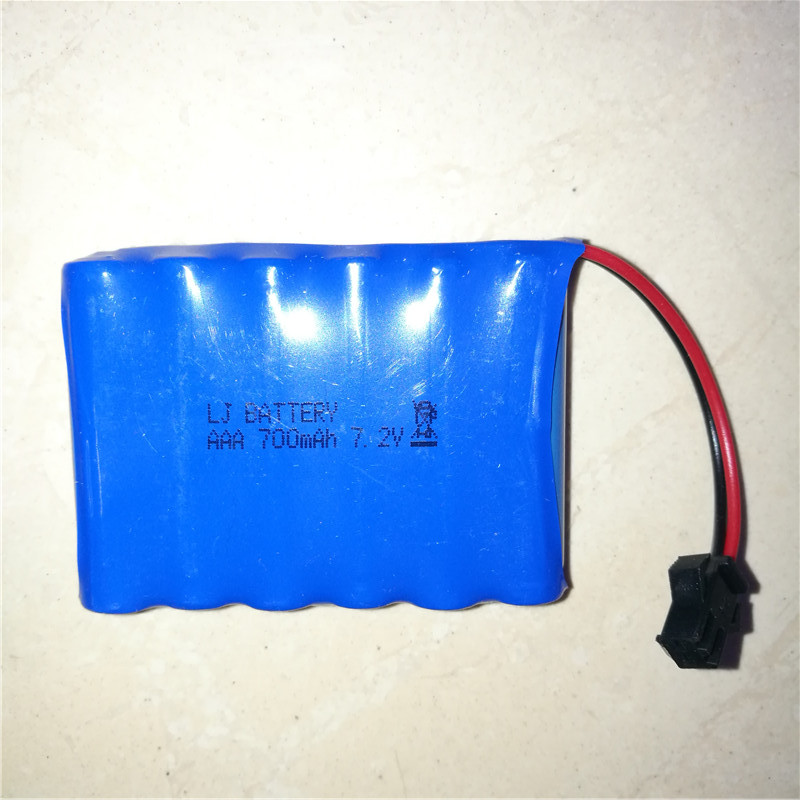 7号7.2V玩具遥控车充电电池子母机机应急灯电池组 AAA700mAh