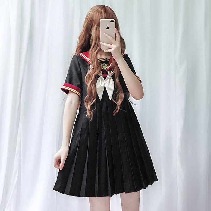 洛丽塔日系软妹可爱金线水手服制服JK日常长袖短袖连衣裙在类目 模玩/动漫/周边/cos/桌游, Cosplay服饰/道具/服务, Cosplay女装中 - 来自Buy2taobao.com提供专业的淘宝代购服务