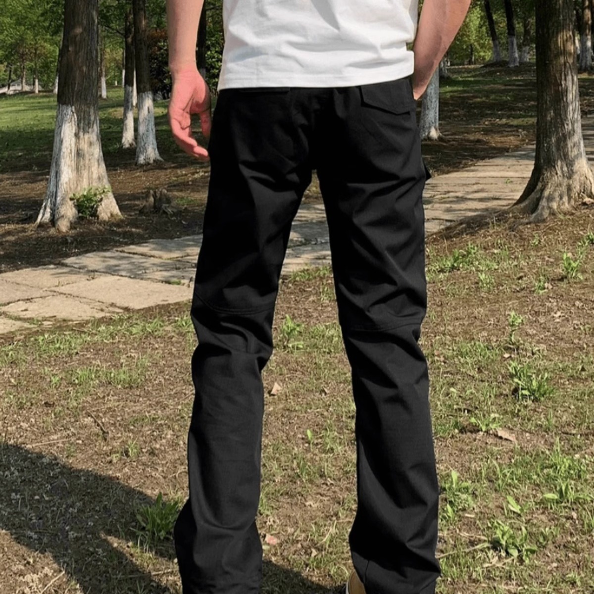 ENF 美式复古工装裤3D剪裁工艺防水百搭直筒休闲裤舒适户外四季裤