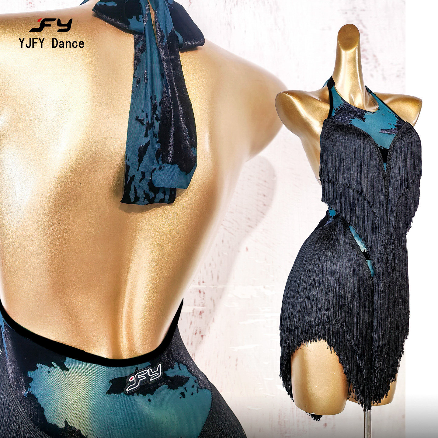 又见梵羽拉丁舞蹈服练功服