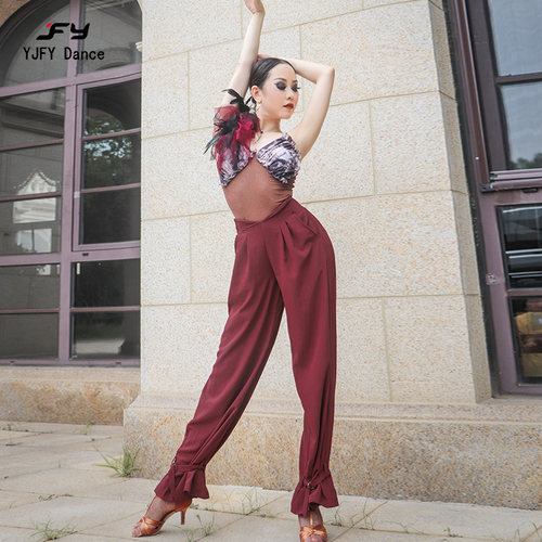 又见梵羽拉丁舞蹈服摩登练功服
