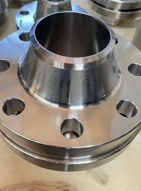 生产美标ASME合金钢P11P22P91高压带颈对焊锻打法兰DN100CLASS300