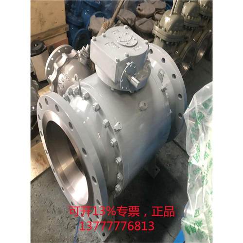 Q341F-100C/63P-DN125/DN150锻造A105/F304高温高压涡轮手动球阀
