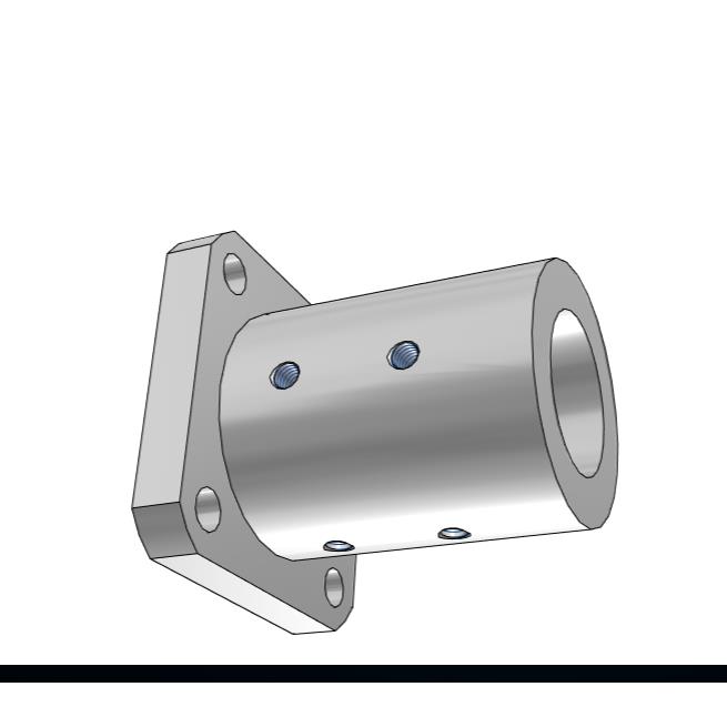 导向轴支座加厚加长STHRBNL STHCBNL STHSBNL12/16/20/25/30/4050