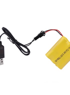 5号充电电池组3节3.6V5节6V装镍镉AA700mah电池电动玩具配件