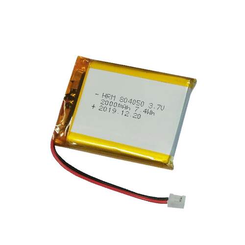 804050聚合物锂电池2000mAh 3.7V美容仪儿童学习机智能播放机电池