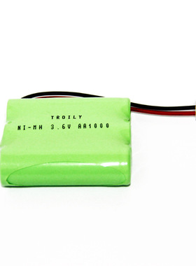 遥控车电池组 3.6V AA1000mAH NIMH可充电 航模电池组 加工定做