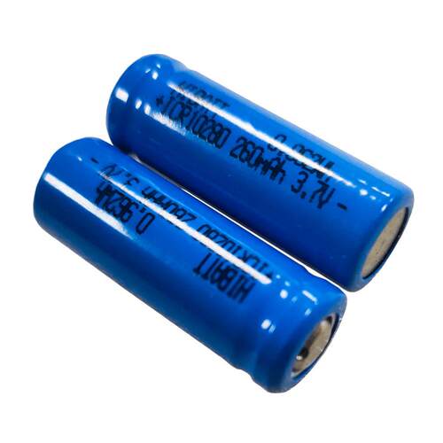 10280锂电池 3.7V 260mAh汽车摇控器 电机LED灯具手电筒电池