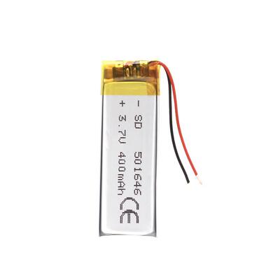 3.7聚合物锂电池 501645P 370MAH 录音笔 仪器设备 数码内置电池