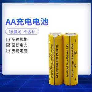 2.4v600mAh镍镉电池