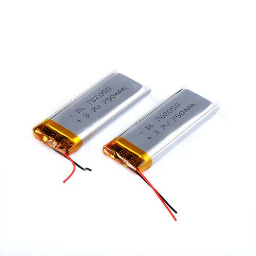 聚合物锂电池702050 3.7V 750mAh车载行车记录仪用锂电池
