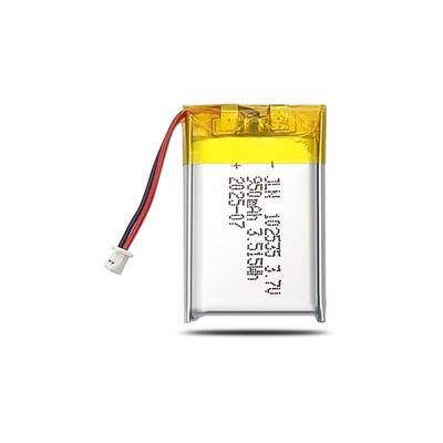 102535聚合物锂电池850mAh 3.7V小夜灯POS游戏手柄蓝牙音响长续航