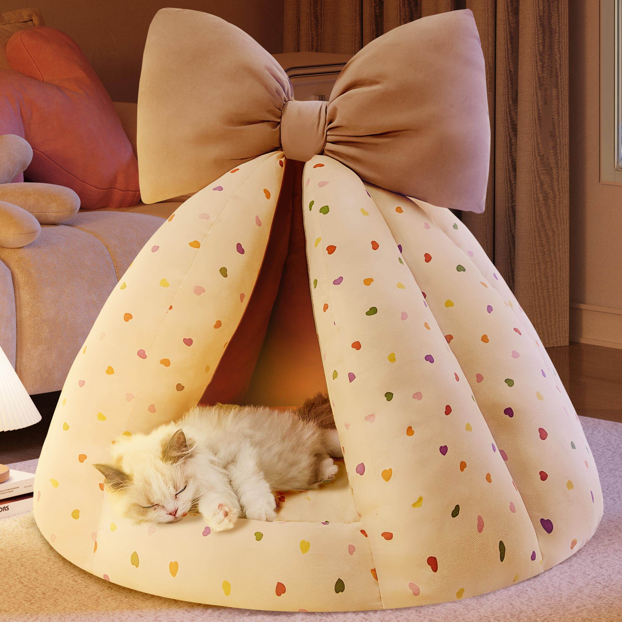 猫窝冬天保暖加厚半封闭安全感帐篷猫咪睡袋狗窝四季通用宠物用品,宠物/宠物食品及用品,猫窝/屋/帐篷/沙发,淘宝优惠券,粉丝福利购,淘宝优惠卷