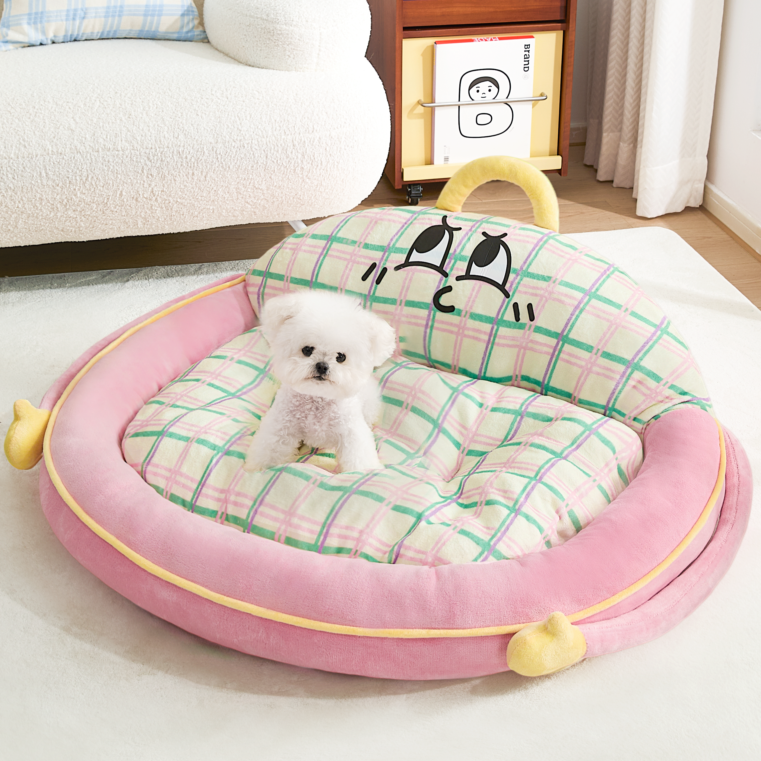 卡通靠背窝窝冬季暖融融