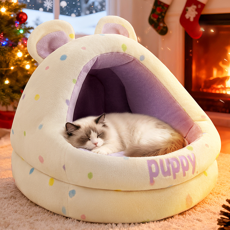 ins充棉猫咪睡窝舒适柔软更保暖