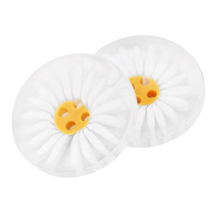 小雏菊纽扣树脂衬衫毛衣开衫大衣衣服透明内扣装饰衣领小扣子配件