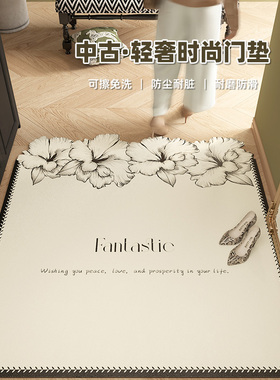 2025新款入户门地垫pvc可擦洗地毯门垫进门口耐脏玄关脚垫高级感
