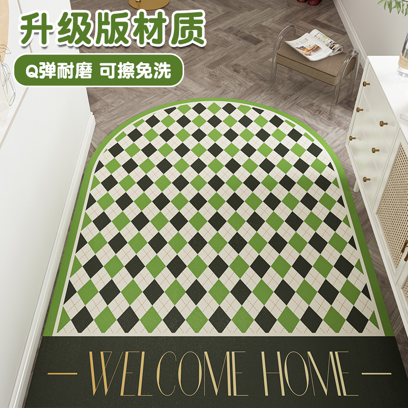 可擦免洗入户门地垫pvc
