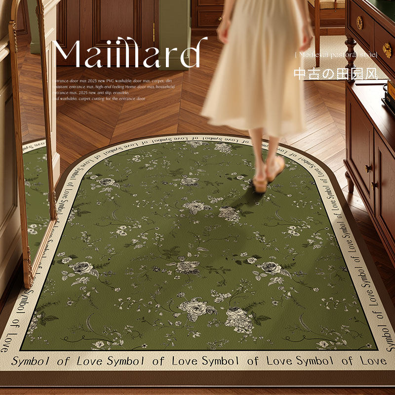 中古入户门地垫2026新款门口进门防滑免洗脚垫高级感pvc玄关地毯,居家布艺,入户地垫,淘宝优惠券,粉丝福利购,淘宝优惠卷