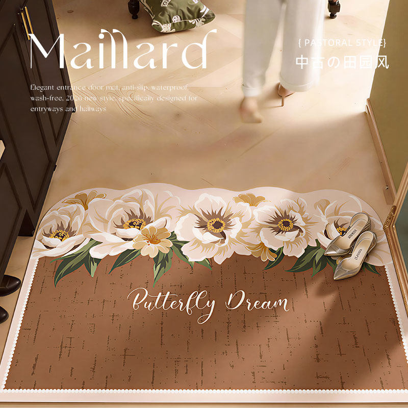 高级感入户门地垫进门门口防滑防水免洗脚垫2026新款玄关专用地毯,居家布艺,入户地垫,淘宝优惠券,粉丝福利购,淘宝优惠卷