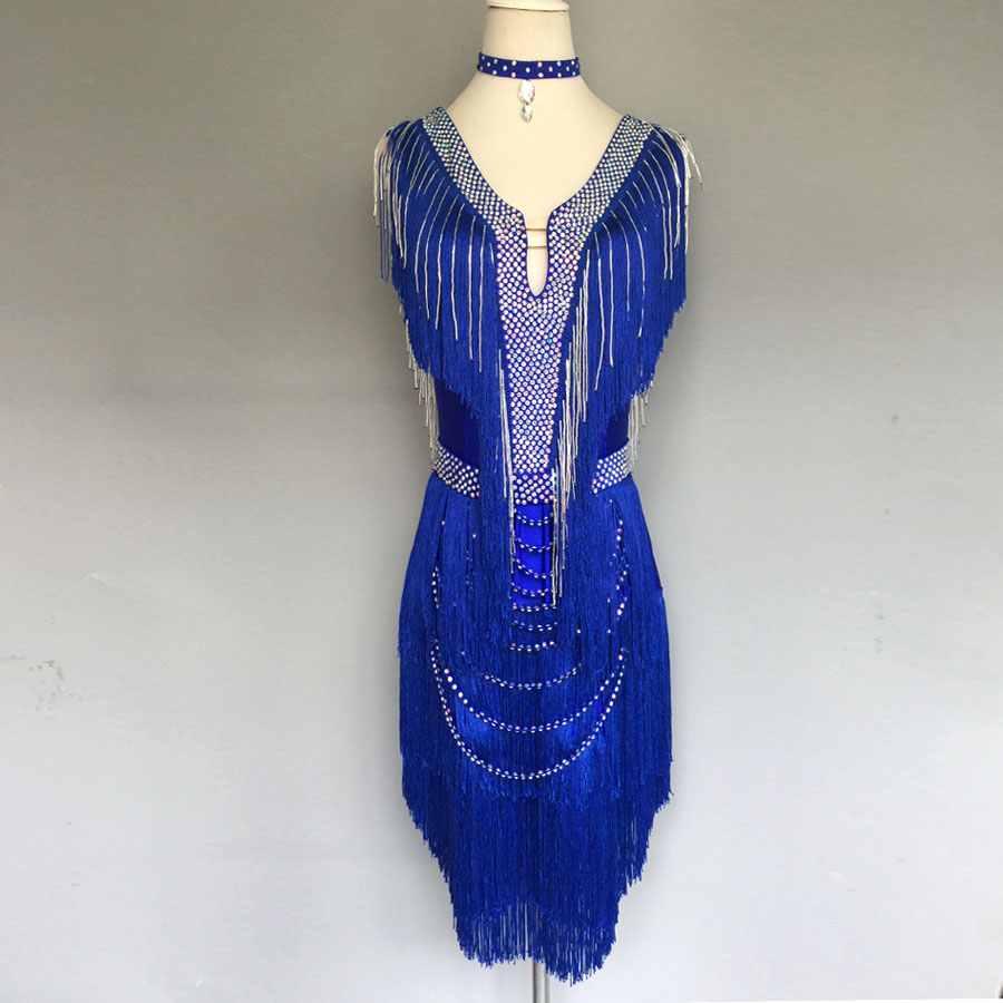 少儿儿童拉丁舞比赛服成人拉丁舞表演服拉丁舞演出服拉丁舞裙c44