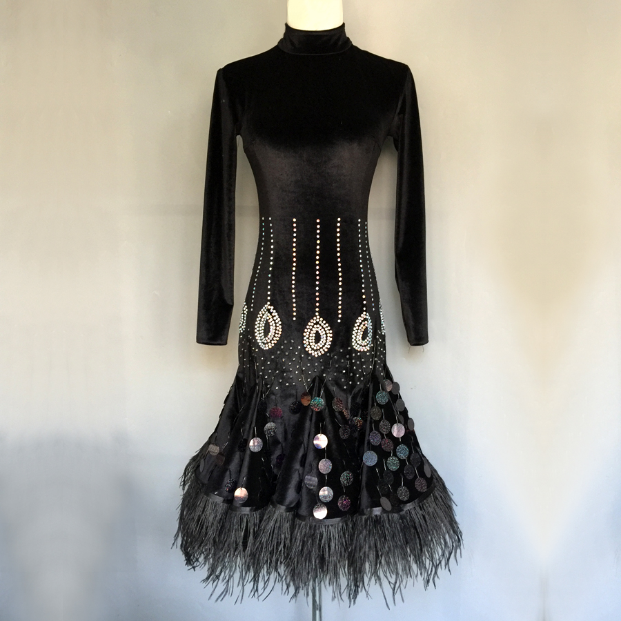 少儿拉丁舞表演服拉丁舞比赛服拉丁舞表演服装拉丁舞演出服女G68