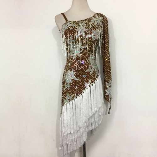 少儿拉丁舞表演服拉丁舞比赛服拉丁舞表演服装拉丁舞演出服女G4