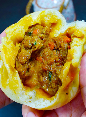 风马牛蟹黄肉包5-15袋正宗如皋特产手工蟹粉包子儿童营养早餐