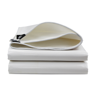 特厚750克刀刮布充电桩篷布雨布推拉棚顶布遮阳防水防晒蓬布户外