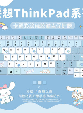 适用联想thinkpadp15凹凸键盘膜P15v gen3工作站E590电脑E15 Gen4