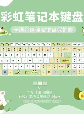 适用七彩虹隐星P15游戏笔记本P16电脑将星X17ProMAX彩绘键盘膜贴