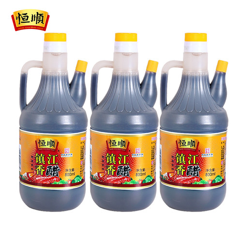 恒顺镇江香醋800ml3瓶中华老字号