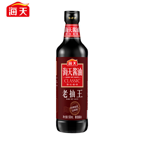 海天老抽王500ml酿造酱油