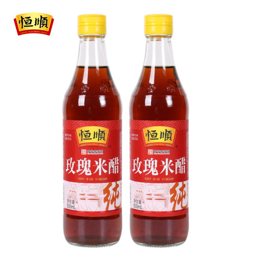 恒顺玫瑰米醋500ml*2瓶